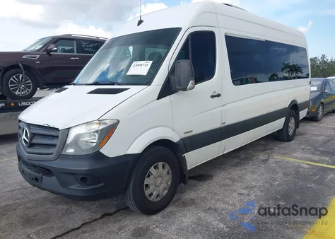 2015 Mercedes-Benz Sprinter 2500 High Roof z USA, uszkodzony, nr VIN WDZPE8DC7F5978980